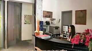 Gorgeous Lesbian Office Fun