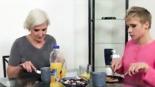 Grandaughter Has Sex With Her Gran ! SUPERB !