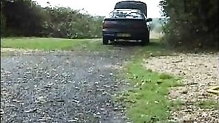 Lesbian Pleasure in the Car