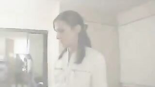 hot redhaired teen gets her first lesbian experience