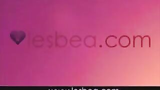 Lesbea Strong orgasm makes her clit throb