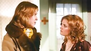 Leslie Bovee and Abigail Clayton get it on in a 70's flick