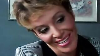 Old MILF & Young Teen Lesbian - Mom Fucks Daughters Friend