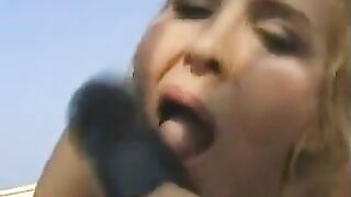 Crasy mature women play with milk and enema before the porn
