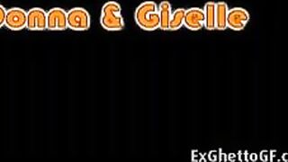 Two black lesbian hoodrats having sex