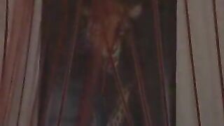 Two Mature Ladies Finger and Toy in Stockings