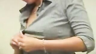 Lesbian Secretaries caught by their Boss...F70