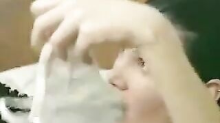 MILF seduces young school girl 