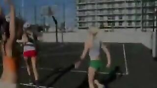 Three Bad Girls Play Basket And With Sextoys - Anal S88