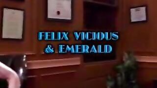 Felix Vicious and Emerald (Older-Younger)