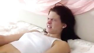 Hot teen lesbian twin fuck with strap-on