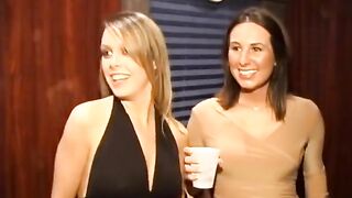  two girls eating each other