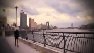 British slut Avalon in a lesbian scene