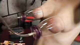 Lesbian Mistress punish her slave