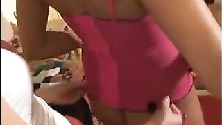 TEEN n22 2 brunette lesbian german teens and a sextoy