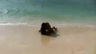 Skinny Teens At Public Beach...F70