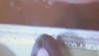 Vintage lesbian nipple licking threesome