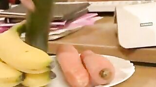 Secretary tricks to get lick by stranger woman