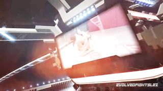 Ariel X dominates with facesitting in lesbian sex wrestling