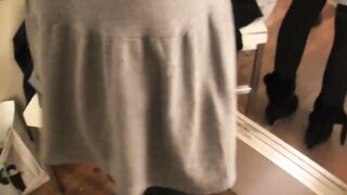 Lesbian Sex Inside A Clothing Store