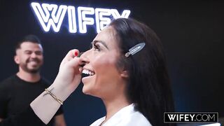 WIFEY Excited wife wants BBC
