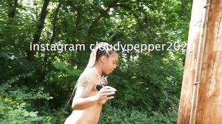 Public Outdoor nudity and anal (short movie scene) onlyfans/Sweetdalelee