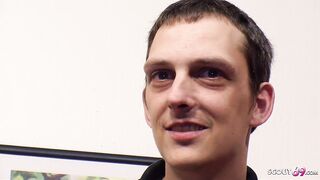 Inexperienced German Cuckold let his Anorexic wife Bang Stranger