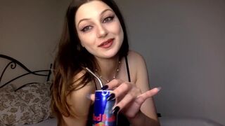 CHATURBATE TEEN EBONY LACE UNDERWARE, NYLONS, AND PEARLS BEDROOM LIVESTREAM RECORDING