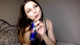 CHATURBATE TEEN EBONY LACE UNDERWARE, NYLONS, AND PEARLS BEDROOM LIVESTREAM RECORDING