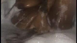 Black In A Bubble Washroom