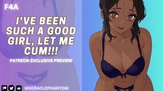 [PREVIEW] I've Been Such A Worthwhile Gal, Let Me Cum!!! [Juicy Sounds] [Whimpering]