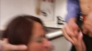 Hawt Housewife mother I'd like to fuck with Bushy Twat Drilled Hard and Cummed in Throat by Spouse