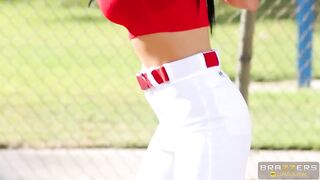 Brazzers - Playing Baseball Then This Sexy Hottie Takes Over My Body