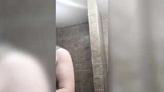 Topless transgirl grwm and oral-sex