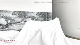 Unfaithful wife has her 1st three-some with her stepson and a realistic hunk vibrator - Savannah Watson