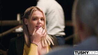 TUSHY Bratty Jade J’adore Gets Her Constricted Butt Stretched Open For Her 1st TUSHY Experience