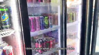 I became an emo cutie's boyfriend for a day and drilled her for a can of energy gulp.