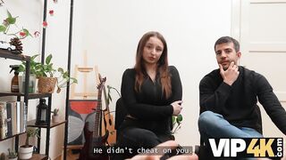 VIP4K. A Bitch with BIGGEST TITTIES tries Bawdy Anal Sex for the 1st time
