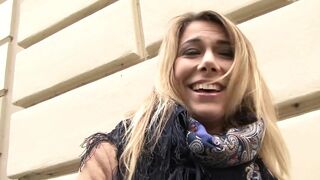 Virginal curvy hottie get nailed in team fuck