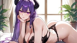 Succubus Demon Hotty Appears in Your Bedroom Ai