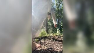 2in1: Pissing Over Head - Urinate - Fountain