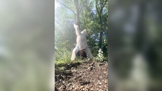 2in1: Pissing Over Head - Urinate - Fountain