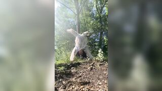 2in1: Pissing Over Head - Urinate - Fountain