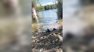 2in1: Pissing Over Head - Urinate - Fountain