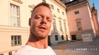 German Beauty Jana Schwarz insane to eat cum! WOLF WAGNER
