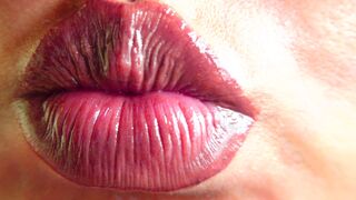 Throat Fetish POV: Lip Gloss