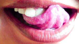 Throat Fetish POV: Lip Gloss