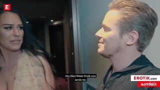 Large fake bazookas sweetheart Zara Mendez shows random Fan a fine time!