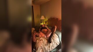 playing around masturbating