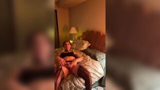 playing around masturbating
